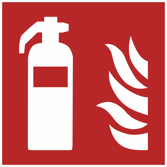 Feuerlöscher 200mm x 200mm