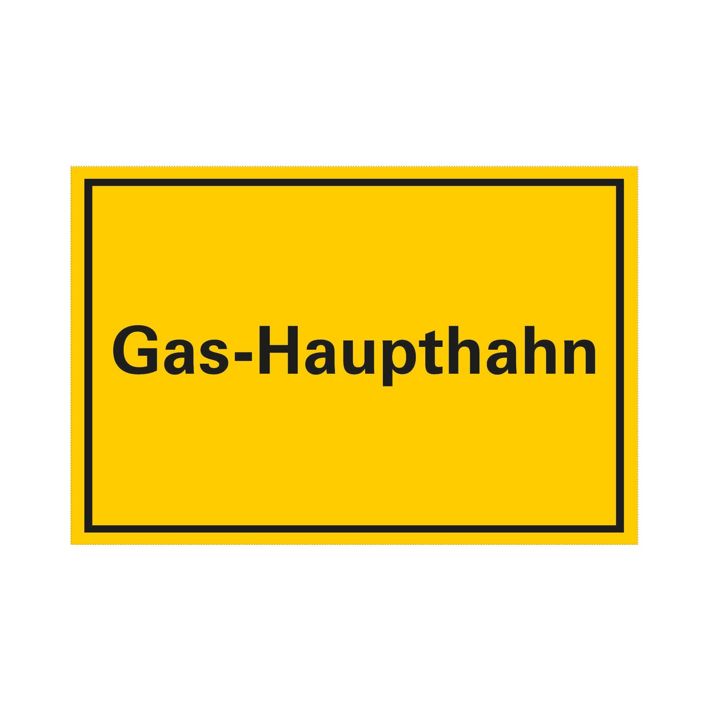 Gas Haupthahn (200mm x 300mm)