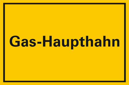 Gas Haupthahn (200mm x 300mm)