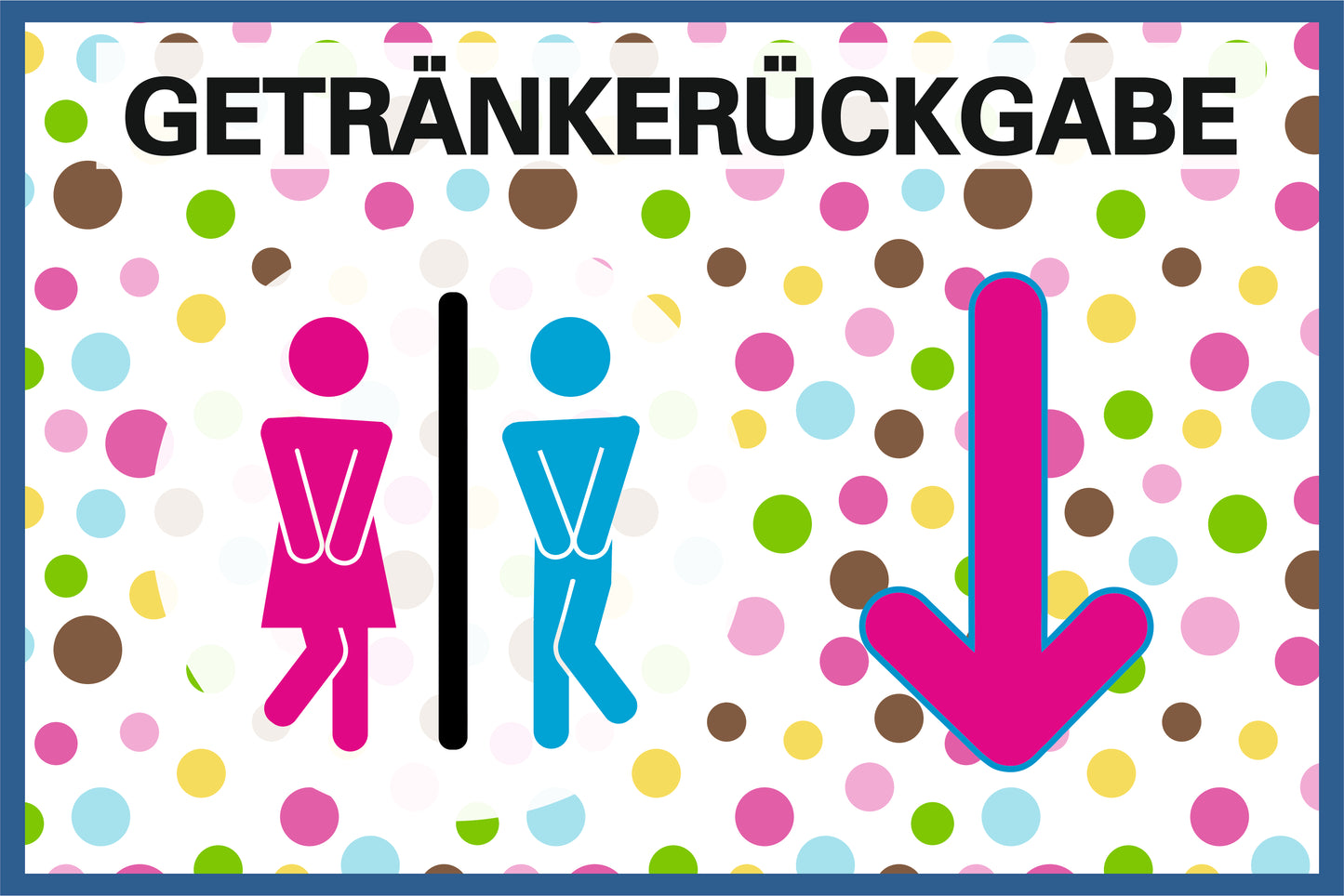 Getränkerückgabe 300 x 200 mm