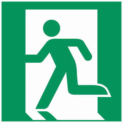 Notausgang 200mm x 200mm