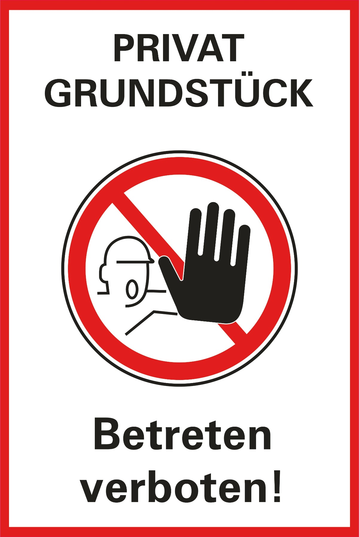 Privat-Grundstück (200mm x 300mm)