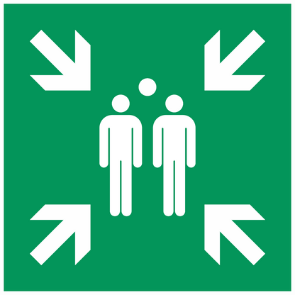 Sammelpunkt 200mm x 200mm