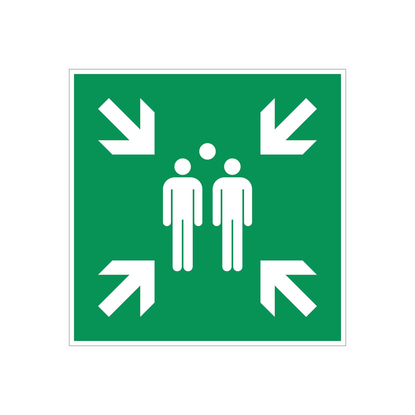 Sammelpunkt 200mm x 200mm